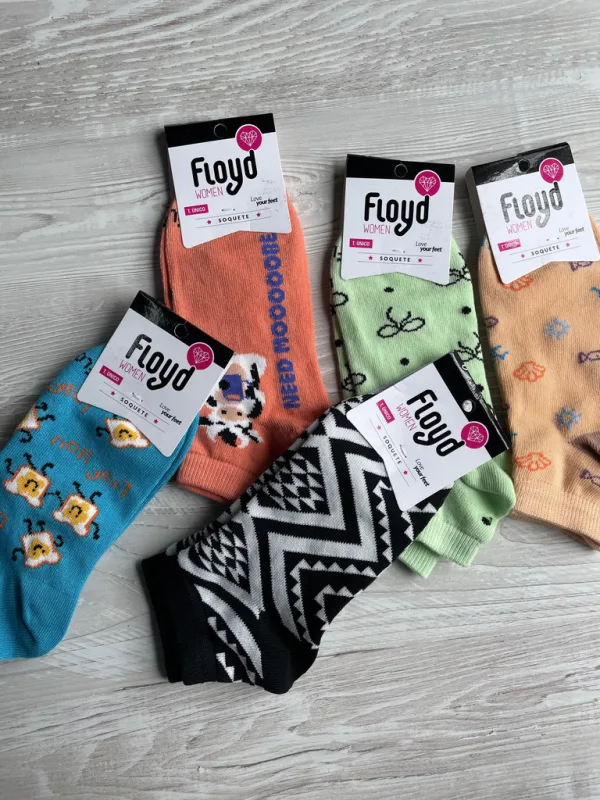 Soquete Floyd para mujer - Diseño 01